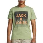 Camisetas verdes rebajadas tallas grandes Jack Jones para hombre 