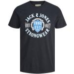 Camisetas negras rebajadas Jack Jones para hombre 
