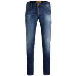 Jeans pitillos azules de denim rebajados informales Jack Jones para hombre 