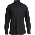 Camisas negras de algodón de manga larga tallas grandes manga larga Jack Jones talla XXL para hombre 