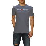Camisetas de manga corta manga corta con cuello redondo Jack Jones talla L para hombre 