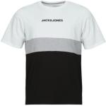Camisetas blancas de manga corta Jack Jones talla S para hombre 