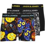 Calzoncillos bóxer amarillos de algodón rebajados Jack Jones talla L para hombre 
