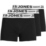 Calzoncillos bóxer negros de algodón rebajados Jack Jones talla XL para hombre 