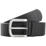 Cinturones negros con hebilla  rebajados largo 90 Jack Jones para hombre 