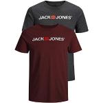 Camisetas multicolor de algodón de algodón  Jack Jones talla M para hombre 