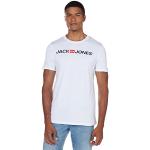 Camisetas azul marino de manga corta rebajadas manga corta con cuello redondo Jack Jones talla XS para hombre 