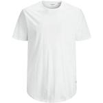 Camisetas blancas de algodón de manga corta tallas grandes Jack Jones talla 6XL para hombre 