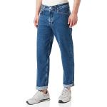 Pantalones azules de algodón de tela ancho W33 Jack Jones JJoriginal para hombre 