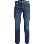 Jeans stretch azules de denim rebajados ancho W48 Jack Jones JJoriginal para hombre 