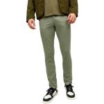 Pantalones chinos verdes de algodón rebajados ancho W33 Jack Jones para hombre 