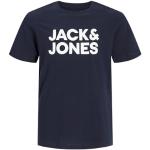 Jack & Jones Junior Jjecorp Logo tee SS Crew Neck Noos Jr Camiseta, Azul Marino, 140 para Niños
