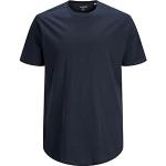 Camisetas azul marino de manga corta tallas grandes talla 7XL para hombre 