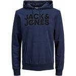 Sudaderas azul marino de jersey con capucha con logo Jack Jones talla S para hombre 