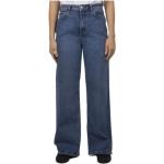 Jeans baggy orgánicos azules de denim rebajados ancho W25 largo L32 Jack Jones de materiales sostenibles para mujer 