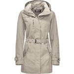 Impermeables grises de terciopelo tallas grandes impermeables, transpirables Jack Wolfskin talla XXL para mujer 