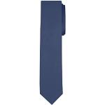 Jacob Alexander Men's Skinny Width 2" Solid Color Tie - Steel Blue