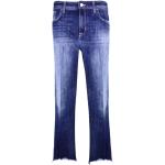 Jeans stretch orgánicos azules de sintético rebajados con logo Jacob Cohen para mujer 