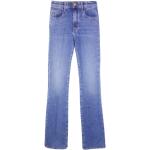 Jeans stretch azules de poliester con logo Jacob Cohen para mujer 