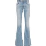 Jeans stretch azules celeste rebajados desgastado Jacob Cohen talla M para mujer 