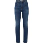 Jeans azules de cintura alta vintage con logo Jacob Cohen para mujer 