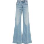 Jeans stretch azules celeste de denim rebajados con logo Jacob Cohen talla M para mujer 