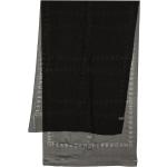Estolas negras de seda rebajadas con logo Ferragamo Talla Única para mujer 