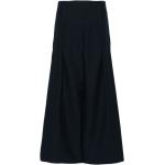 Pantalones azules de poliamida de cintura alta ancho W42 Armani Emporio Armani talla XXL para mujer 