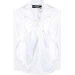 Camisas blancas de algodón de manga larga rebajadas manga larga Jacquemus asimétrico talla XS para mujer 