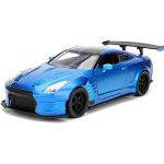 Jada Toys – 98271bl – Nissan GT-r35 – 2012 Ben Sopra – Fast and Furious – Escala 1/24 – Azul
