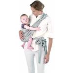 Jané Fular Envolvente, Práctico, Suave y Fresco para Llevar a tu Bebé desde el Nacimiento hasta 18 Kg, Gris (GREYLAND)