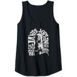 Camisetas negras de encaje con encaje  Janis Joplin sin mangas de encaje talla S para mujer 