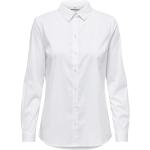 JDY Jdymio L/S Shirt Wvn Noos Blusa, Blanco (White White), 44 Mujer
