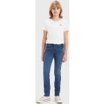 Vaqueros y jeans azules de algodón rebajados LEVI´S 711 para mujer 