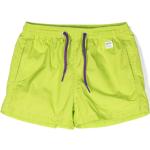 Pantalones cortos verdes de poliester rebajados informales con logo talla XS para mujer 