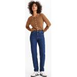 Mom jeans azules de algodón vintage LEVI´S para mujer 