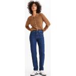 Mom jeans azules de algodón rebajados vintage LEVI´S para mujer 