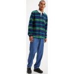 Pantalones azules de algodón de lino LEVI´S para hombre 