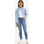 Jeans pitillos azules de tencel Tencel vintage LEVI´S 711 para mujer 
