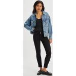 Jeans pitillos negros de viscosa vintage LEVI´S 711 para mujer 