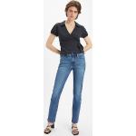 Pantalones ajustados azules de tencel Tencel vintage LEVI´S 712 para mujer 