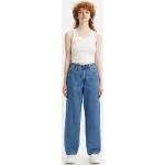 Jeans baggy azules de algodón LEVI´S para mujer 
