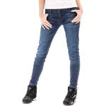 Jeans stretch blancos de denim transpirables Ixon talla XL para mujer 
