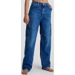 Jeans desgastados azul marino de algodón retro desgastado Calvin Klein Jeans talla M para mujer 