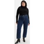 Jeans azules de corte recto tallas grandes LEVI´S para mujer 