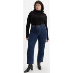 Jeans azules de corte recto tallas grandes LEVI´S para mujer 