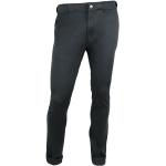 Pantalones chinos grises de algodón rebajados transpirables trenzados talla S para hombre 