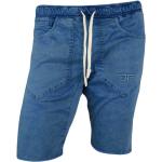 Shorts azules de algodón informales con logo talla M para hombre 