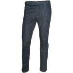 Jeans stretch azules de algodón rebajados desgastado talla M de materiales sostenibles para hombre 