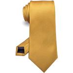 Corbatas doradas formales talla M para hombre 